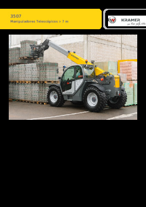 Telescoopladers Kramer 3507