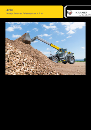 Telescoopladers Kramer 4209