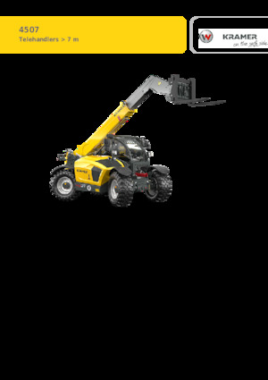 Telescoopladers Kramer 4507