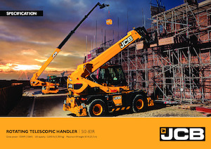 Draaiende verreiker JCB 512-83R