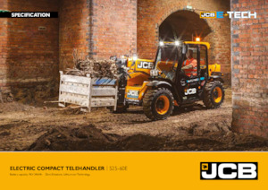 Elektrische telescoopladers JCB 525-60E Hi-Viz 