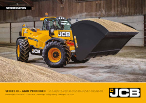 Compacte wielladers JCB 536-95 AGRI