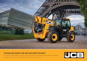 Telescoopladers JCB 540-200