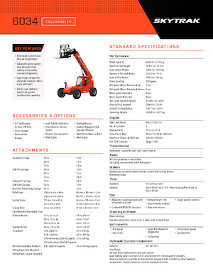 Telescoopladers JLG 6034