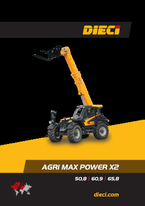 Telescoopladers Dieci Agri Max 50.8 Power X2