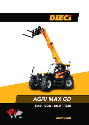Telescoopladers Dieci Agri Max 75.10 GD