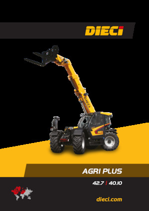 Telescoopladers Dieci Agri Plus 40.10 VS EVO2 GD