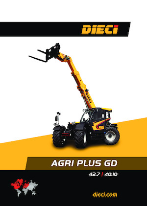 Telescoopladers Dieci Agri Plus 40.10 VS EVO2 GD
