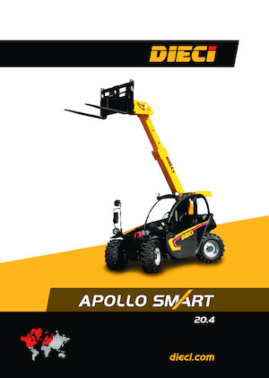 Telescoopladers Dieci Apollo 20.4 Smart