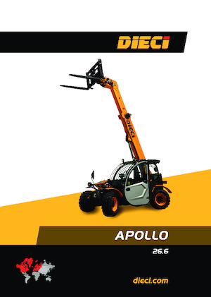 Telescoopladers Dieci Apollo 26.6