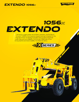 Telescoopladers Pettibone Extendo 1056X