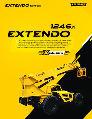 Telescoopladers Pettibone Extendo 1246X