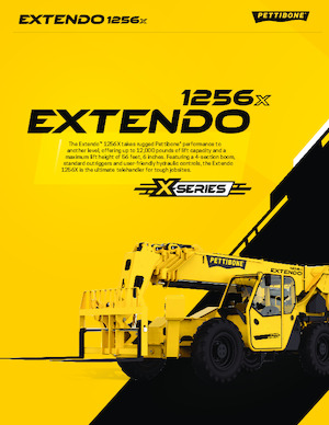 Telescoopladers Pettibone Extendo 1256X