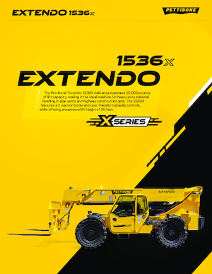 Telescoopladers Pettibone Extendo 1536X