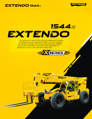 Telescoopladers Pettibone Extendo 1544X