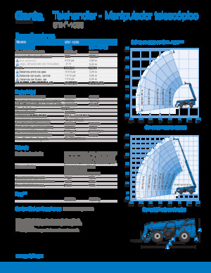 Telescoopladers Genie GTH-1056 