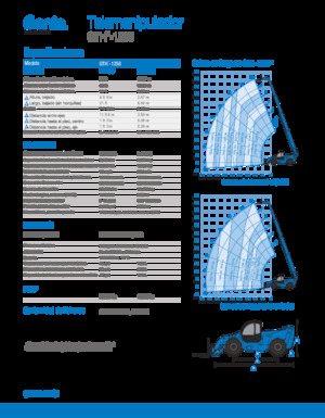 Telescoopladers Genie GTH-1256 