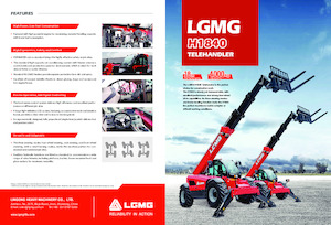 Telescoopladers LGMG  H1840