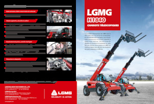 Telescoopladers LGMG  H1840