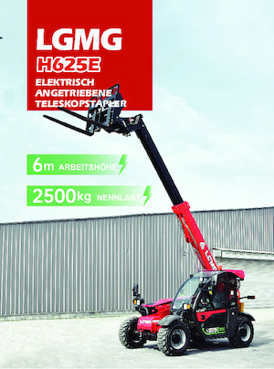 Elektrische telescoopladers LGMG  H625E