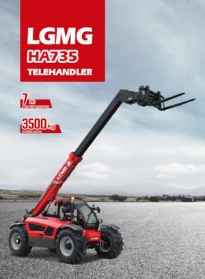 Telescoopladers LGMG  HA735