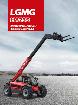 Telescoopladers LGMG  HA735