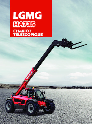 Telescoopladers LGMG  HA735