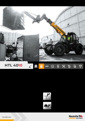 Telescoopladers Haulotte HTL4010