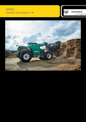 Telescoopladers Kramer KT557