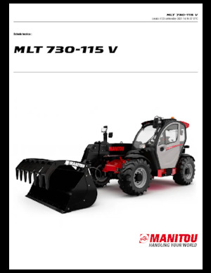 Telescoopladers Manitou MLT 730-115 V