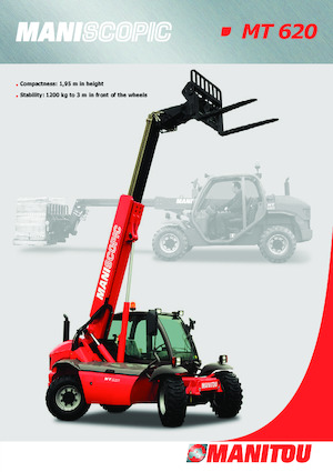 Telescoopladers Manitou MT 620