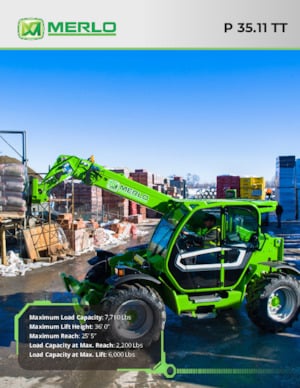 Telescoopladers Merlo P 35.11 TT