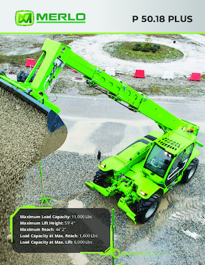 Telescoopladers Merlo P 50.18 PLUS