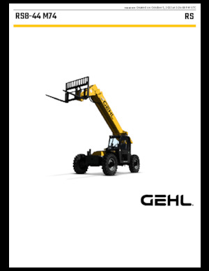 Telescoopladers Gehl RS8-44 M74