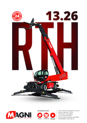 Draaiende verreiker MAGNI RTH 13.26 SH