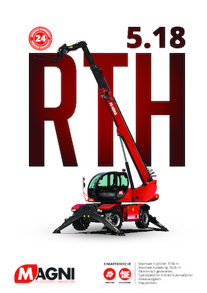 Draaiende verreiker MAGNI RTH 5.18 Smart