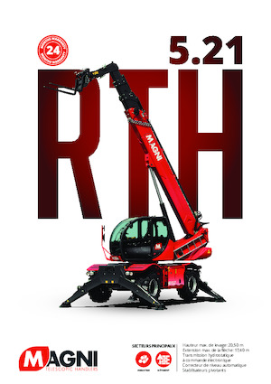 Draaiende verreiker MAGNI RTH 5.21 Smart