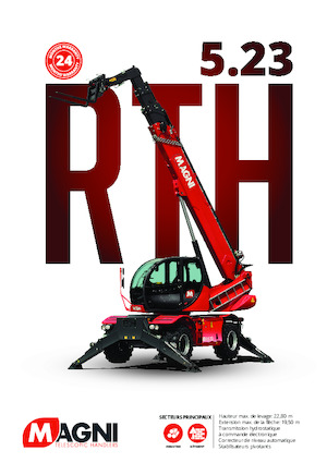Draaiende verreiker MAGNI RTH 5.23 Smart
