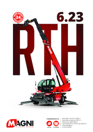 Draaiende verreiker MAGNI RTH 6.23 SH