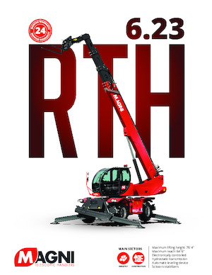 Draaiende verreiker MAGNI RTH 6.23 SH
