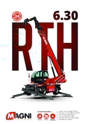 Draaiende verreiker MAGNI RTH 6.30 SH