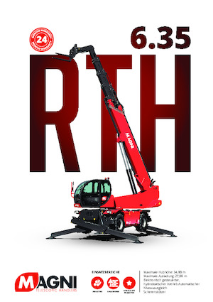 Draaiende verreiker MAGNI RTH 6.35 SH