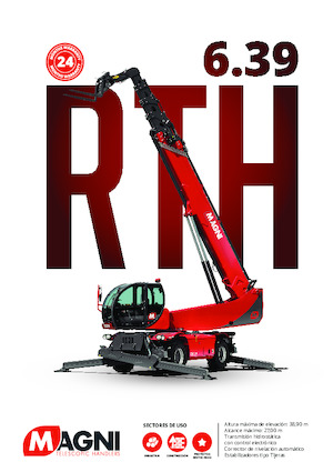 Draaiende verreiker MAGNI RTH 6.39 SH