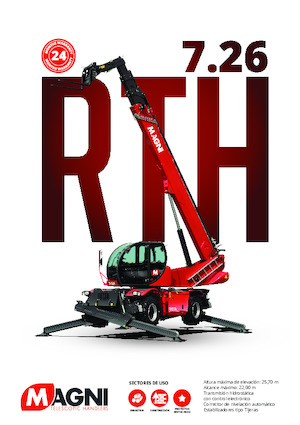 Draaiende verreiker MAGNI RTH 7.26 SH