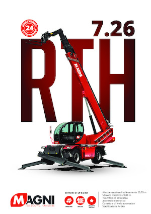 Draaiende verreiker MAGNI RTH 7.26 SH