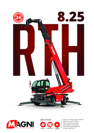 Draaiende verreiker MAGNI RTH 8.25 SH