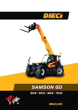 Telescoopladers Dieci Samson 75.10 GD