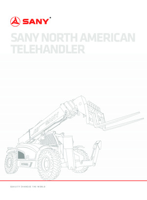 Telescoopladers Sany STH844