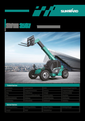 Telescoopladers Sunward SWTH 3507