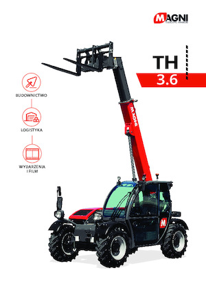 Telescoopladers MAGNI TH 3.6